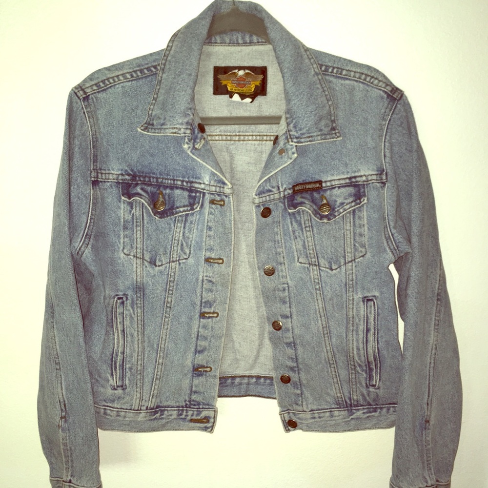 Harley Davidson denim jacket